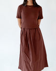 Finley Mixed Media Dress