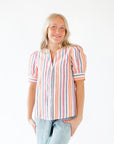 Harrigan Striped Button Up