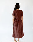 Finley Mixed Media Dress