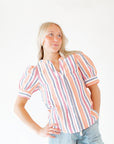 Harrigan Striped Button Up
