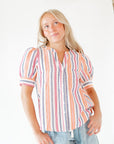 Harrigan Striped Button Up
