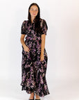 Luna Brocade Button Up Maxi