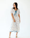 Gwen Floral Bow Dress