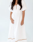 Cindy Piped Midi Dress
