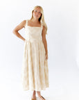 Tayna Jacquard Midi Dress