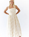 Tayna Jacquard Midi Dress
