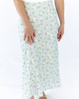 Lily Floral Slip Skirt