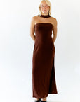 Charlotte Strapless Maxi Dress