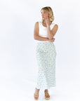 Lily Floral Slip Skirt