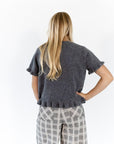 Presley Ruffle Hem Top