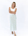 Lily Floral Slip Skirt