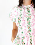 Antoine Bubble Hem Mini Dress