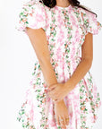 Antoine Bubble Hem Mini Dress
