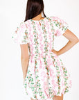 Antoine Bubble Hem Mini Dress