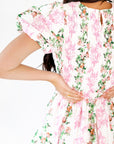 Antoine Bubble Hem Mini Dress