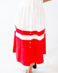 Eline Colorblocked Midi Dress