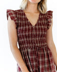 Nyla Button Detail Dress