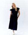 Christie Textured Midi Dress