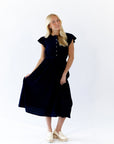 Christie Textured Midi Dress