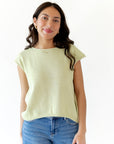 Joanna Raw Edge Top