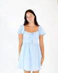 Felice Puffed Sleeve Mini Dress
