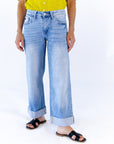 Manon Cuffed Denim