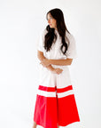 Eline Colorblocked Midi Dress
