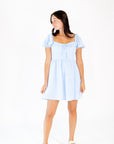 Felice Puffed Sleeve Mini Dress