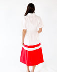 Eline Colorblocked Midi Dress