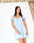 Felice Puffed Sleeve Mini Dress