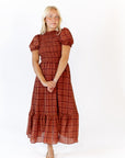 Joey Plaid Smocked Dress