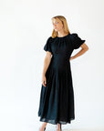 Indy Pleated Skirt Maxi Dress