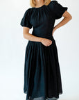 Indy Pleated Skirt Maxi Dress