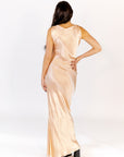 Cindy Satin Maxi Dress