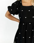 Jolie Polka Dot Midi Dress