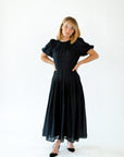 Indy Pleated Skirt Maxi Dress