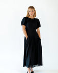 Indy Pleated Skirt Maxi Dress