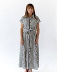 Joan Gingham Tie Waist Dress ⭐︎ Restocked