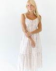Marant Floral Striped Midi