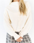 Riza Funnel Neck Cardigan