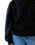 Adria Polka Dot Pullover