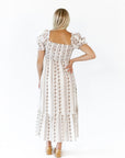 Amalia Floral Striped Dress