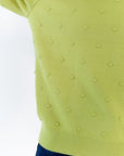 Vail Pom Pom Knit Top · Matcha