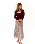 Paisley Handkerchief Skirt