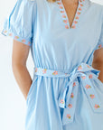 Marley Embroidered Accent Dress
