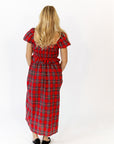 Jacques Plaid Midi Dress