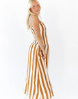 Carter Striped Maxi Dress