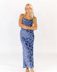 Kamilla Floral Velvet Maxi