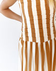 Carter Striped Maxi Dress