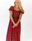 Jacques Plaid Midi Dress